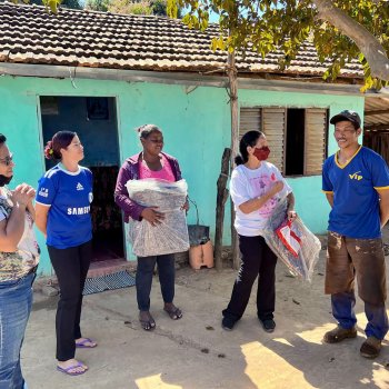 A Amaiben promove nova entrega de doações em Felixlândia-MG 
